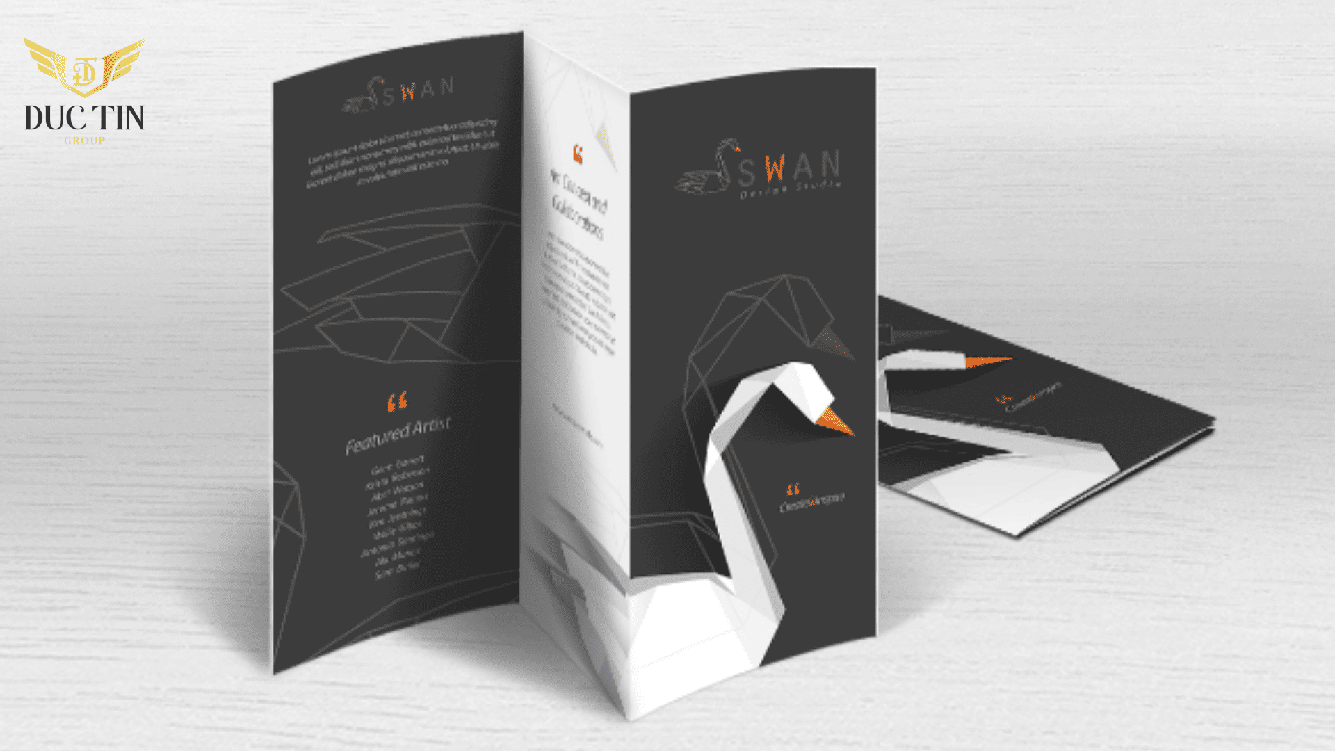 Mẫu brochure đơn giản